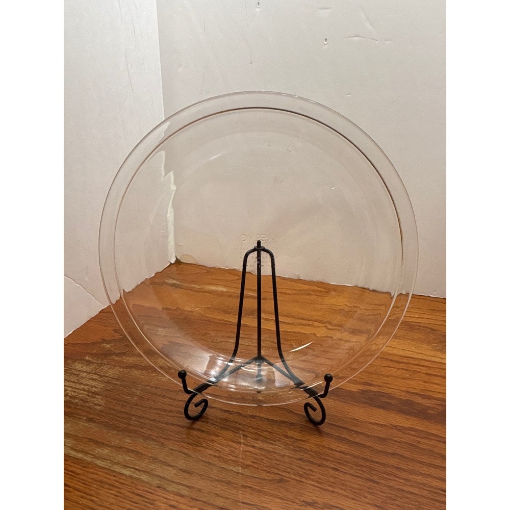 Pyrex 209 Clear Glass 9 Inch Pie Plate Baking Dish Round Made in USA 23cm